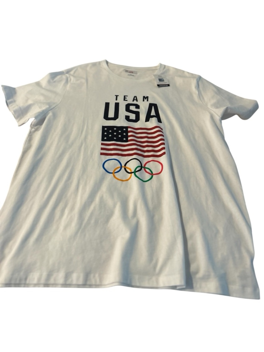 Nordstrom Team USA White Graphic Short Sleeve Tee 🆕